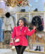 پالتو مخمل ابریشم ضخیم45586 - Image 3