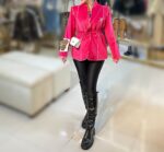 پالتو مخمل ابریشم ضخیم45586 - Image 4