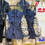 پالتو جین آستین پوست 31754