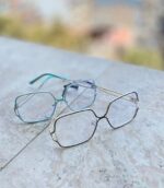 عینک باربری مربع بی رنگ 56214