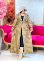 پالتو ماکسی وارداتی آستردار87541 - Image 4