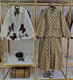 مانتو مغزدوزی پروانه ای 345345 - Image 2