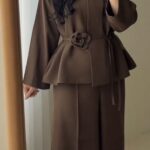 کت و شلوار مدل گل 34678