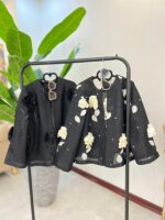 مانتو مزونی گلدار مرواریدی 97412