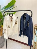 کت جین آستین ستاره14419 - Image 5