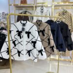 مانتو مزونی پاپیونی