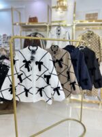 مانتو مزونی پاپیونی